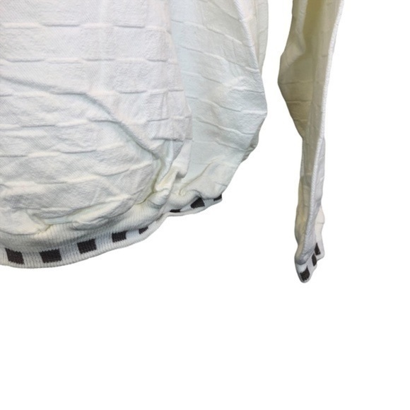 Wek The World Cotton Vintage Long Sleeve Sweater New - Picture 7 of 9